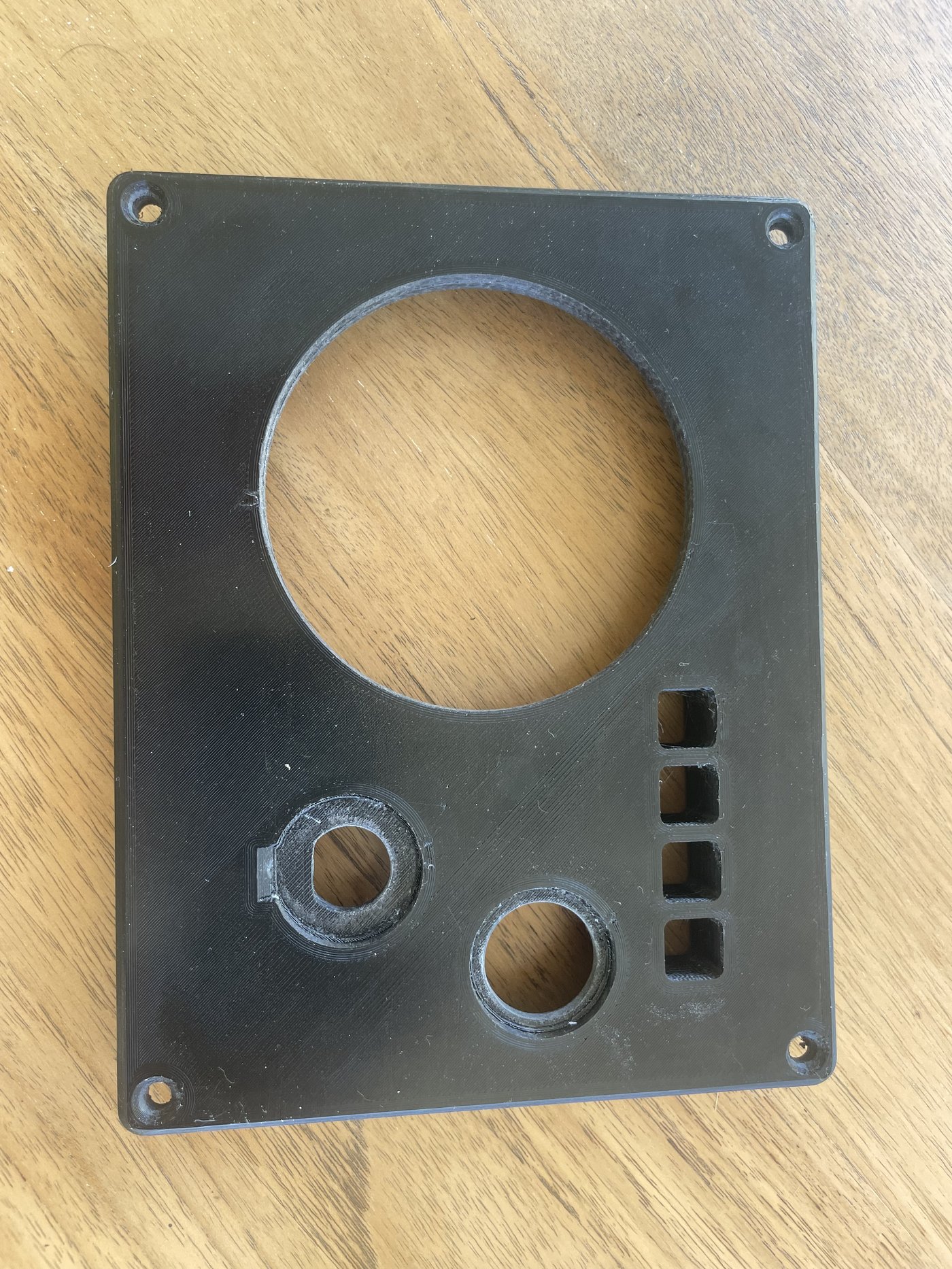 Plaque de tableau de bord moteur imprimée en 3D