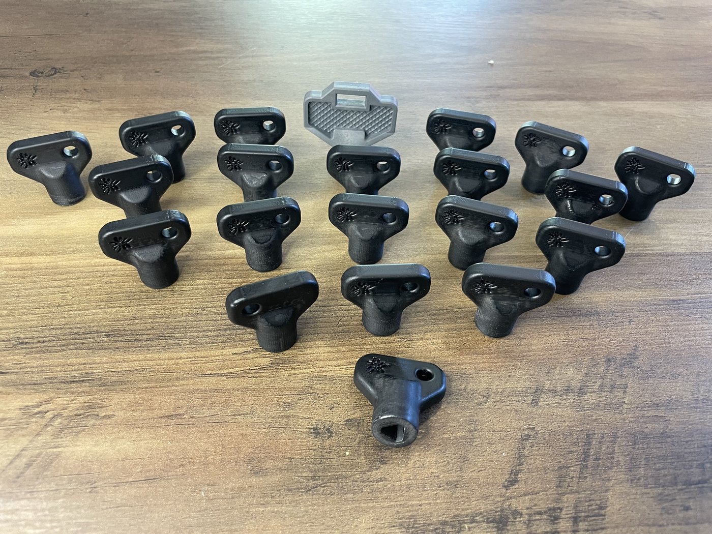 Série de pièces de rechange imprimées en 3D